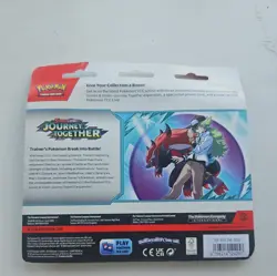 Pokemon TCG Scarlet & Violet sv9 Journey together 3 Pack Blister + Scrafty Promo - Image 2