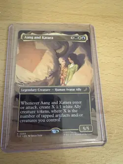 Aang And Katara 0069 Non Foil Mtg Avatar The Last Airbender - Image 1