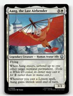FOIL - MTG - Aang, the Last Airbender #4 - Avatar: The Last Airbender - Image 1