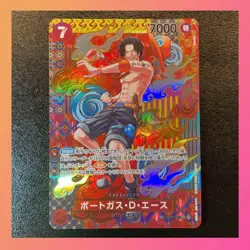 One Piece card OP08 OP02-013 Portgas D. Ace SR SP Japanese Era - Image 1