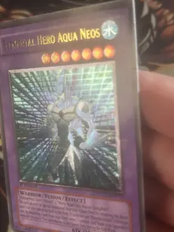 Yugioh: Elemental Hero Aqua Neos - POTD-EN031 - Ultimate Rare - 1st Edition - HP - Image 4