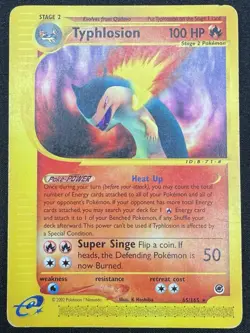 Typhlosion 65/165 Expedition Non-Holo Rare HP - Image 1