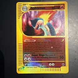 Pokemon Typhlosion Expedition 2002 #65/165 Reverse Holo NM- - Image 1