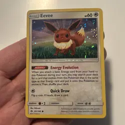 Eevee - (Cosmos Holo) 101/149 Sun & Moon Era Pokemon Card TCG 2017 - Image 2