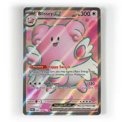 Pokemon - Blissey ex - 201/167 - SV Twilight Masquerade - Full Art Card - Image 1