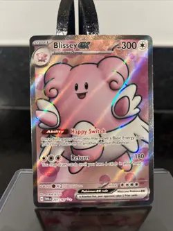 Pokemon Twilight Masquerade - Blissey EX 201/167 Full Art Holo - Image 1