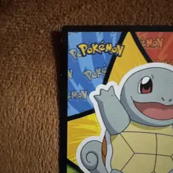 1999 POKEMON TOPPS Movie Edition EDT Sticker Cards - SQUIRTLE - Image 2