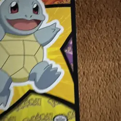 1999 POKEMON TOPPS Movie Edition EDT Sticker Cards - SQUIRTLE - Image 4