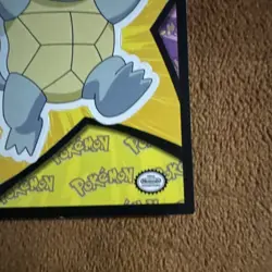 1999 POKEMON TOPPS Movie Edition EDT Sticker Cards - SQUIRTLE - Image 5