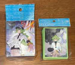 Pokemon Center Japan Card Sleeves & Deck Box Case Reshiram Zekrom N New - Image 1