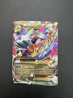 M Latios EX 59/108 Roaring Skies Pokemon Card MP - Image 1