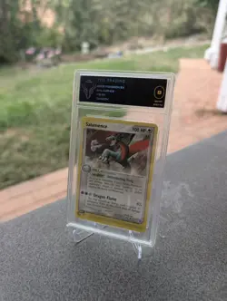 Tgc 8 Mint Pokemon Ex Dragon Salamance Holo Card #10/97 2003 PSA 8 - Image 1