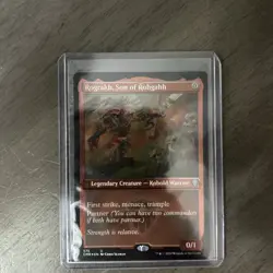 Rograkh, Son of Rohgahh (Foil Etched) Commander Legends Foil - Image 1