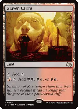 MTG Duskmourn: House of Horror Commander - Graven Cairns - Image 1