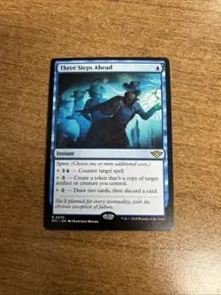 Three Steps Ahead Outlaws of Thunder Junction Regular NM-M Unplayed MTG 0075 - Image 1
