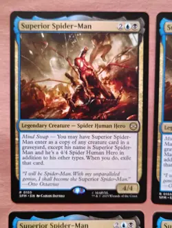 4x Superior Spider-Man **NEAR MINT** **UNPLAYED** MTG - Image 2