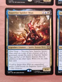 4x Superior Spider-Man **NEAR MINT** **UNPLAYED** MTG - Image 5