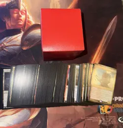 Commander Adventures In The Forgotten Realms Nm Complete Deck Draconic Rage Mtg - Image 1