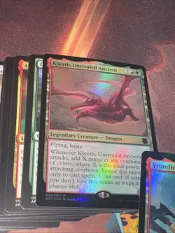 Commander Adventures In The Forgotten Realms Nm Complete Deck Draconic Rage Mtg - Image 2