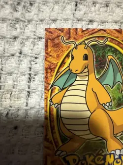 1999 Topps Pokemon Animation Series 1 E12 of 12 #149 Dragonite Blue Logo - Image 2