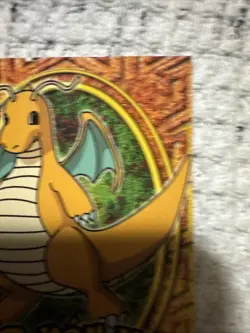 1999 Topps Pokemon Animation Series 1 E12 of 12 #149 Dragonite Blue Logo - Image 3