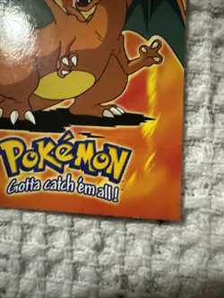 Pokemon Series 1 Charizard Topps TV Animation Ultra Rare Non Holo E6 Of E12 - Image 5