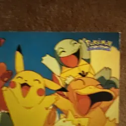 1999 Topps Pokemon Movie Animation #42 Pikachu’s Vacation Blue Label - Image 4