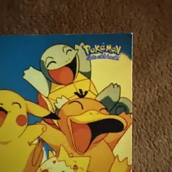 1999 Topps Pokemon Movie Animation #42 Pikachu’s Vacation Blue Label - Image 5