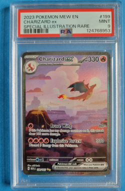 2025 Pokemon Scarlet and Violet 151 Charizard EX SIR 199/165 PSA 9 MT - Image 1