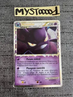 Carte Pokemon Nostenfer Prime 84/95 HGSS Dechainement Francais Occasion - Image 1