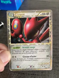 Carte Pokemon Cizayox Prime 84/90 HGSS Indomptable Francais Occasion - Image 3