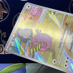 Chansey 187/167 - Pokemon Twilight Masquerade Illustration Rare - NM Near Mint - Image 3