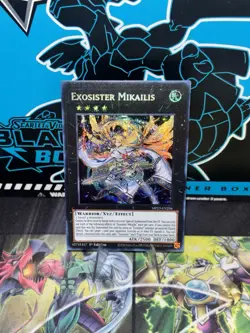 Yugioh Exosister Mikailis Prismatic Secret MP23-EN256 1st Near Mint - Image 1