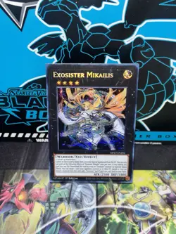 Yugioh Exosister Mikailis Prismatic Secret MP23-EN256 1st Near Mint - Image 2