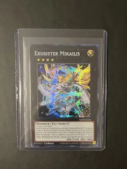 Yugioh - Exosister Mikailis (Secret Rare) (1st Edition) - MP23-EN256 (P) - Image 1