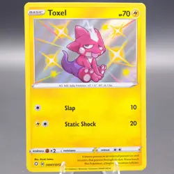 Toxel SV041/SV122 Shiny Holo Rare Shining Fates: Shiny Vault Pokemon TCG NM - Image 1