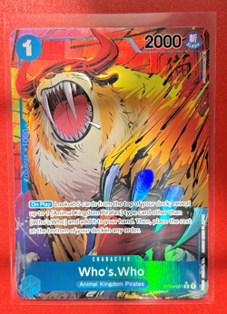 Who’s Who OP04-051 R (Alt Art) One Piece Card Game - Image 1