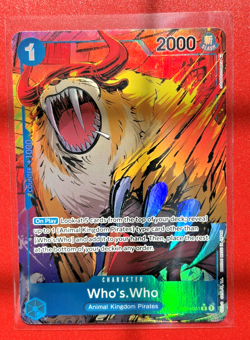 Who’s Who OP04-051 R (Alt Art) One Piece Card Game - Image 2