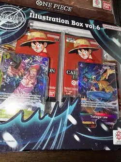 One Piece Illustration Box Vol 5 + Vol 6 Lot Set Of 2 Sealed QTY PRB-02 OP-13 MT - Image 2