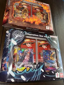 One Piece Illustration Box Vol 5 + Vol 6 Lot Set Of 2 Sealed QTY PRB-02 OP-13 MT - Image 3