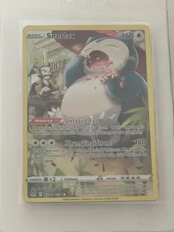 Pokemon TCG: Snorlax Tg10/Tg30 Swsh11: Lost Origin Trainer Gallery Holo - Image 1