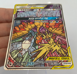 Pokemon Moltres Zapdos Articuno GX Birds #SM210 BSP Promo - Crimp Error - Clean! - Image 4
