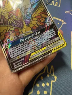 Moltres & Zapdos & Articuno GX SM210 Sm Holo (CRIMP ERROR) Promo Pokemon - Image 3