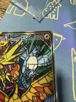 Moltres & Zapdos & Articuno GX SM210 Sm Holo (CRIMP ERROR) Promo Pokemon - Image 5