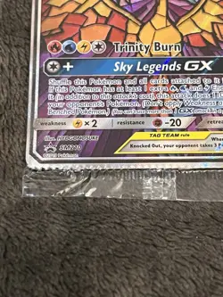 Moltres & Zapdos & Articuno GX SM210 Foil Promo SEALED Pokemon TCG Crimp Error - Image 2
