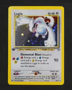Pokemon TCG Neo Genesis 1st Edition #9/111 Lugia Holo Rare Gorgeous - Image 1