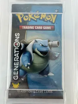 RARE 2016 PSA 10 GENERATIONS Blastoise Booster Foil Pack Pokemon PSA 10 GEM MINT - Image 2