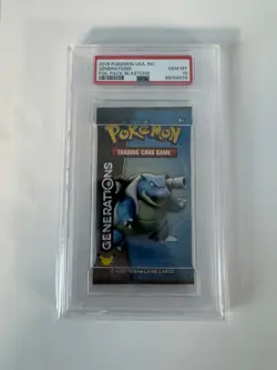 RARE 2016 PSA 10 GENERATIONS Blastoise Booster Foil Pack Pokemon PSA 10 GEM MINT - Image 5