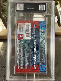 2014 Pokemon XY Base Set Foil Booster Pack Blastoise Art - Graded 9 Mint. - Image 2
