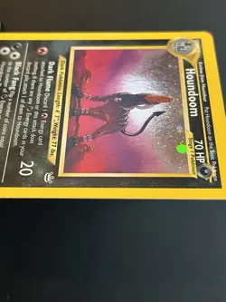 Pokemon TCG Houndoom Neo Revelation Holo Rare Card 08/64 - Image 4